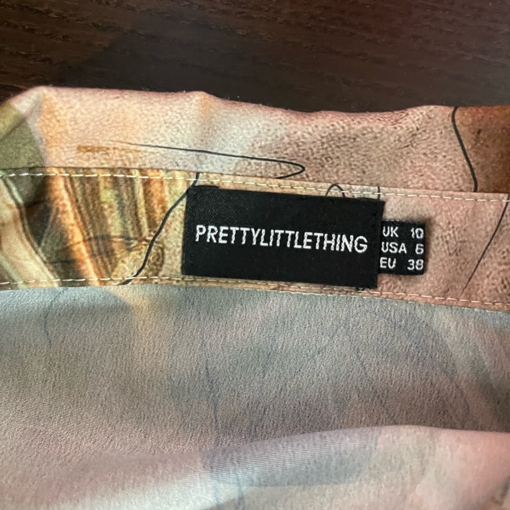Pretty little Things Women's Camouflage Button-Up Shirt 10 - Picture 5 of 5